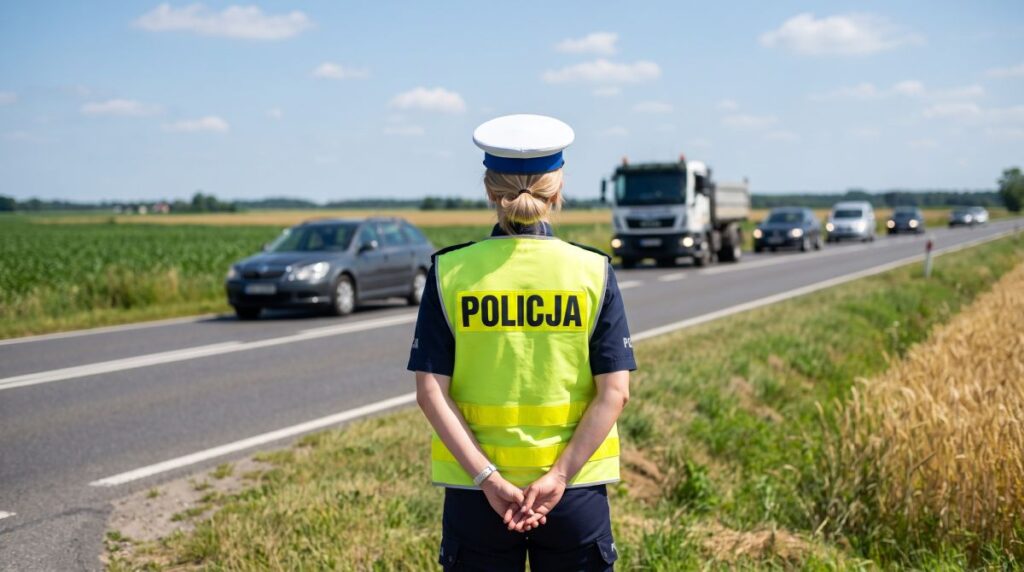 Kierowca pod wpływem narkotyków wjechał w bariery, miał przy sobie kokainę